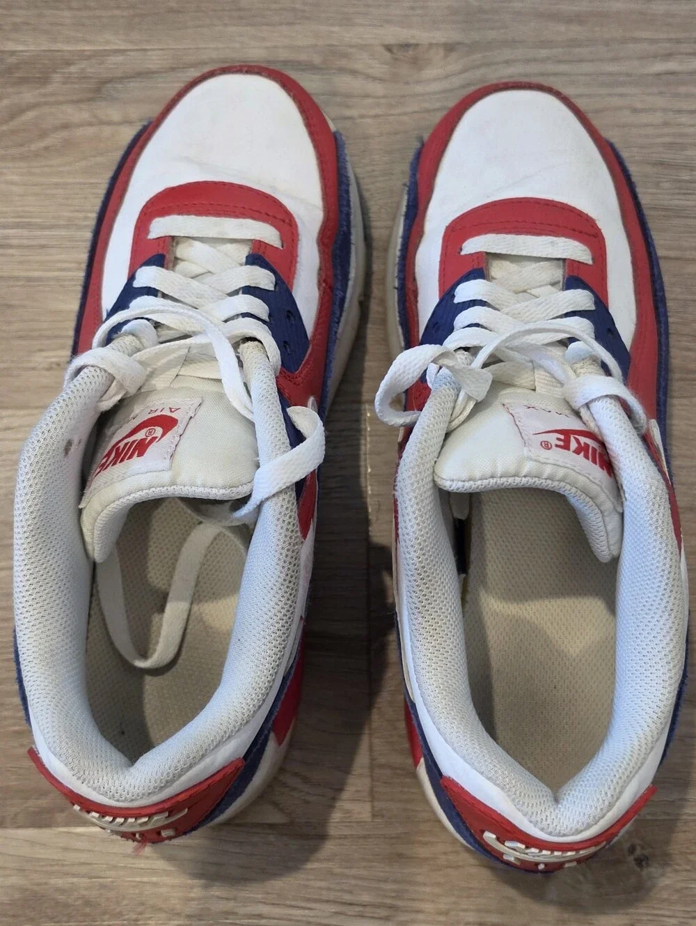 Nike Air Max 90s USA Youth 7 Sneakers